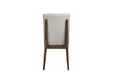 Maggie Dining Chair W/Natural Cushion-Walnut