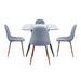 Clara Pebble Dining Set - 5 Piece image