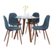 Folia Round Pebble Dining Set - 5 Piece image