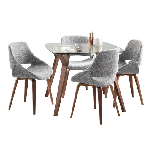 Folia Square Fabrico Dining Set - 5 Piece image