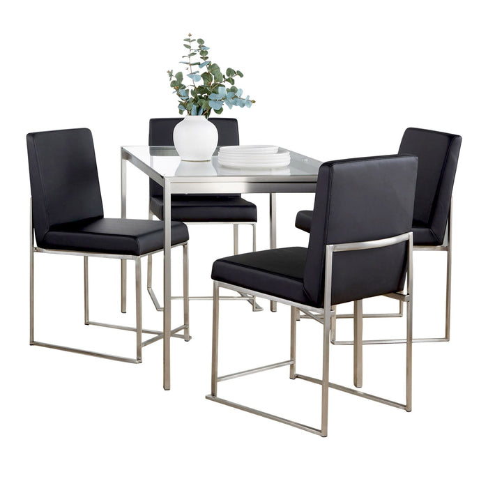 Fuji High Back Dining Set - 5 Piece image