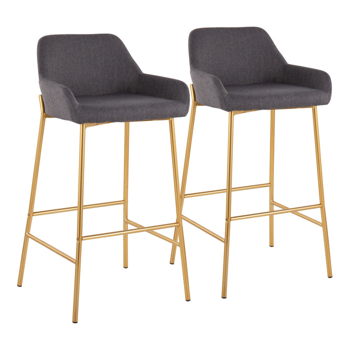 Daniella Fixed-Height Bar Stool - Set of 2 image