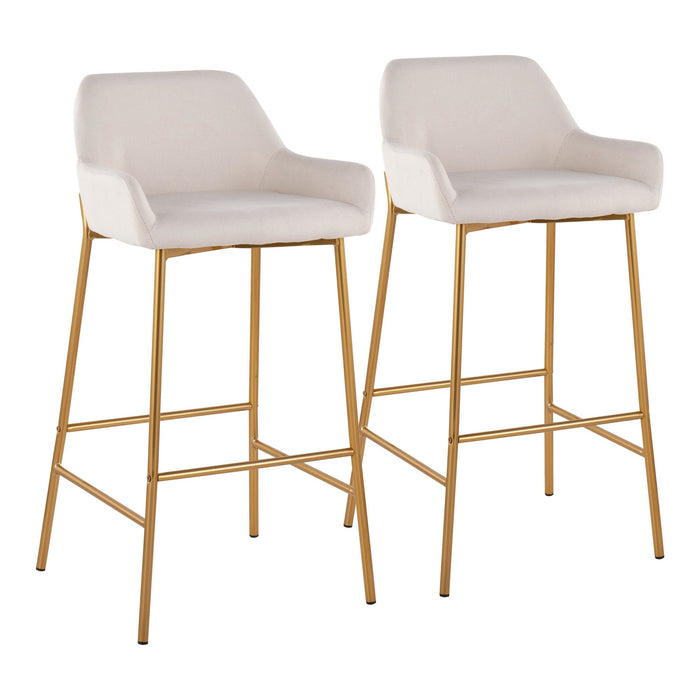 Daniella Fixed-Height Bar Stool - Set of 2 image