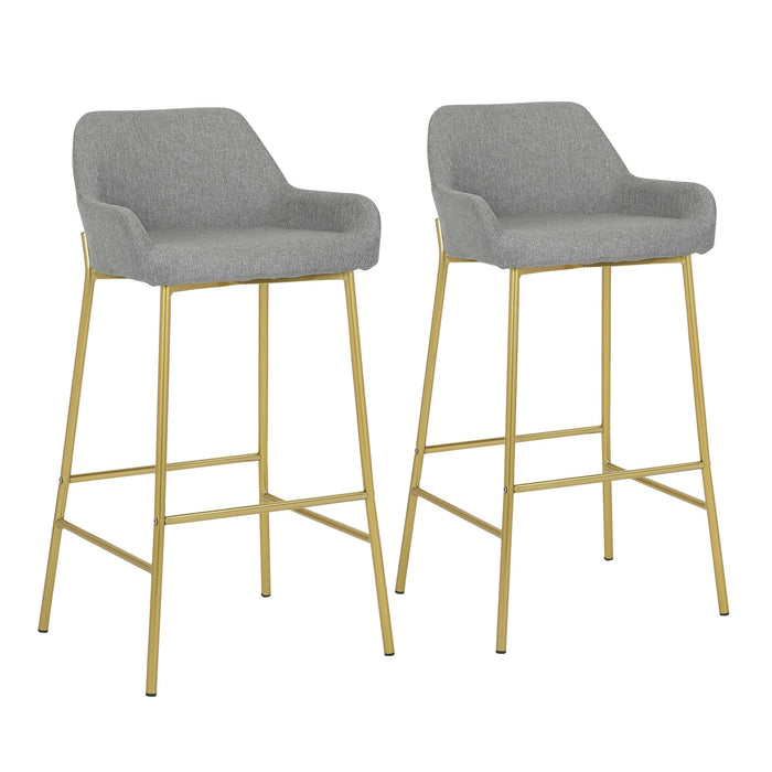 Daniella Fixed-Height Bar Stool - Set of 2 image