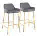 Daniella Fixed-Height Bar Stool - Set of 2 image