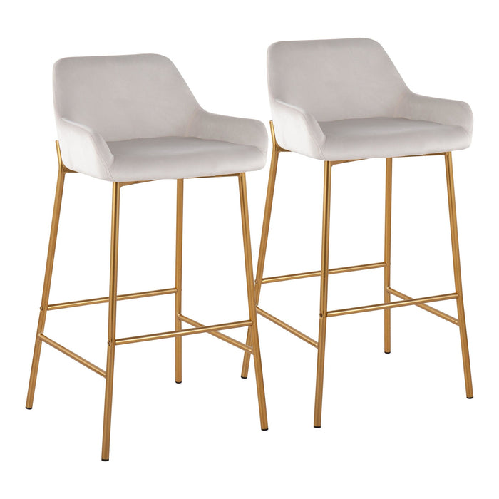 Daniella Fixed-Height Bar Stool - Set of 2 image