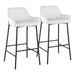 Daniella Fixed-Height Bar Stool - Set of 2 image