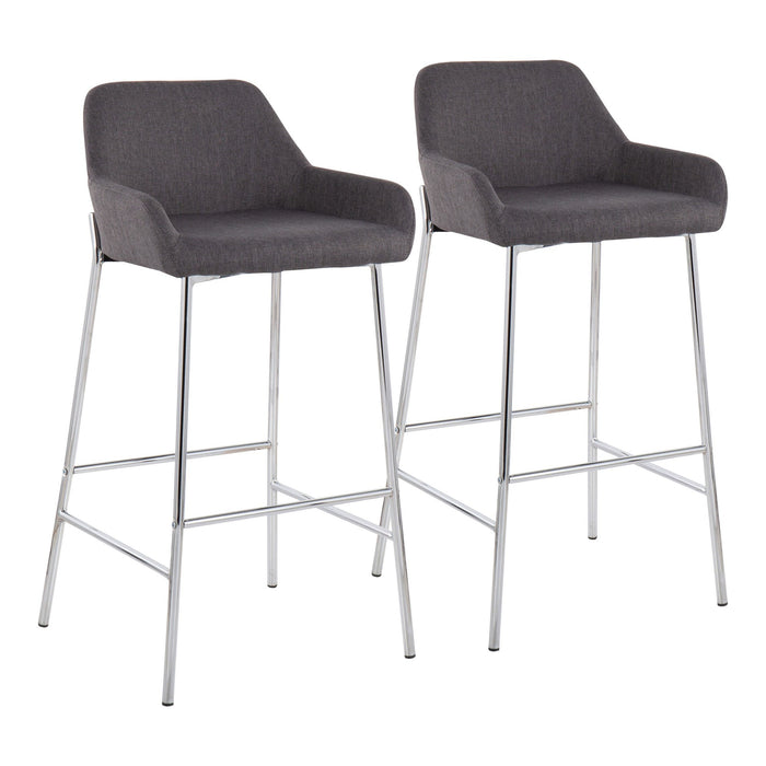 Daniella Fixed-Height Bar Stool - Set of 2 image