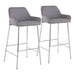 Daniella Fixed-Height Bar Stool - Set of 2 image