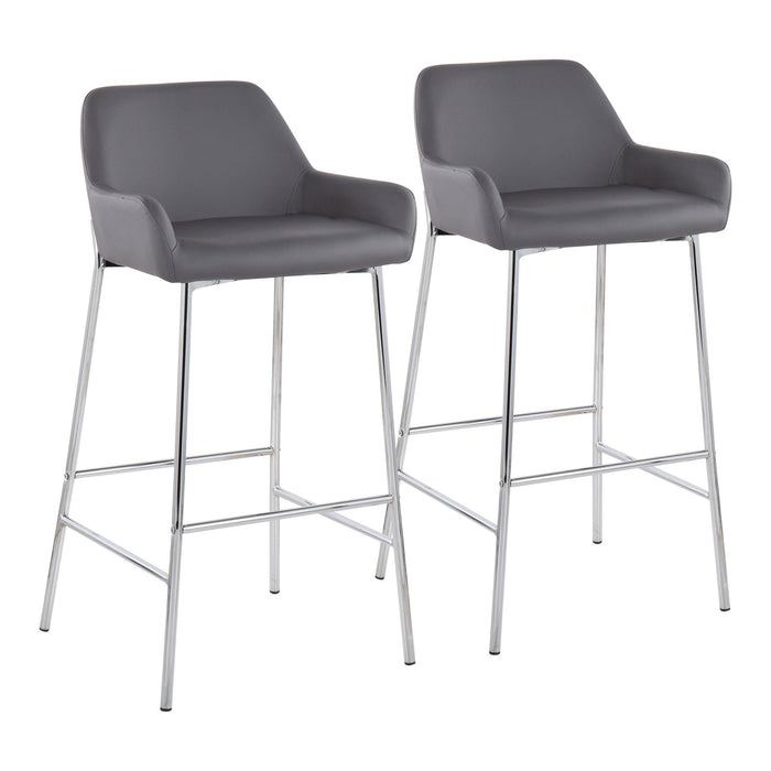 Daniella Fixed-Height Bar Stool - Set of 2 image