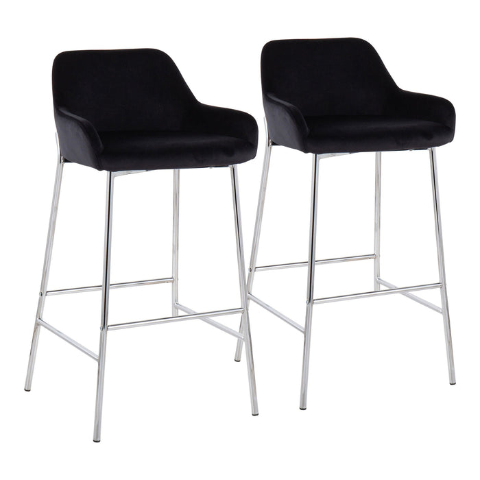 Daniella Fixed-Height Bar Stool - Set of 2 image