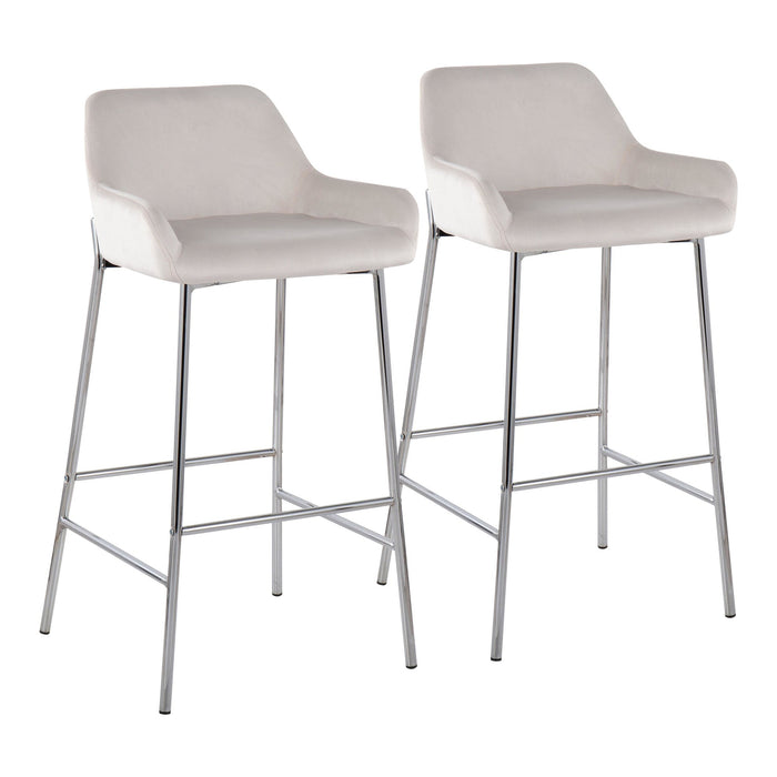 Daniella Fixed-Height Bar Stool - Set of 2 image