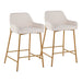 Daniella Fixed-Height Counter Stool - Set of 2 image