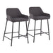 Daniella Fixed-Height Counter Stool - Set of 2 image