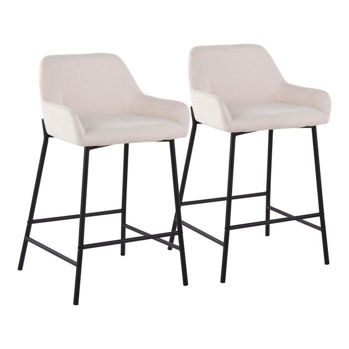 Daniella Fixed-Height Counter Stool - Set of 2 image