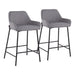 Daniella Fixed-Height Counter Stool - Set of 2 image