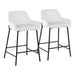 Daniella Fixed-Height Counter Stool - Set of 2 image