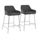 Daniella Fixed-Height Counter Stool - Set of 2 image