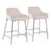 Daniella Fixed-Height Counter Stool - Set of 2 image