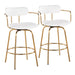 Demi 26" Fixed-Height Counter Stool - Set of 2 image
