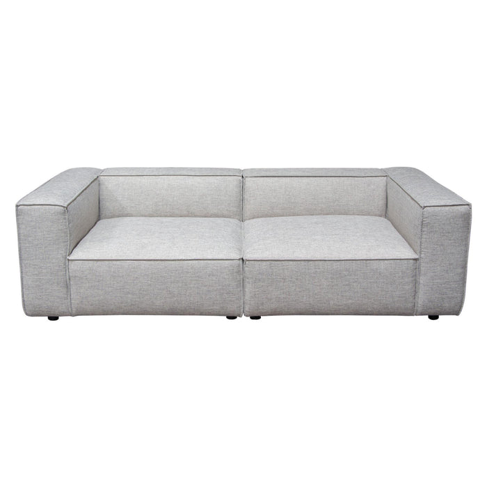 Vice 2PC Modular Sofa in Barley Fabric by Diamond Sofa