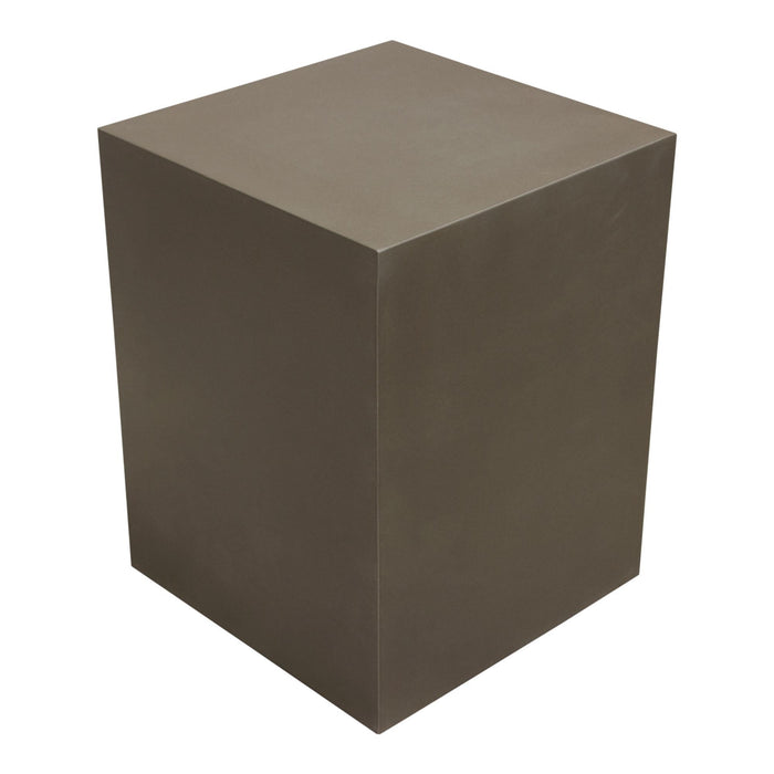 Montage Square Natural Cement End Table by Diamond Sofa