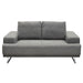 Russo Loveseat w/ Adjustable Seat Backs in Space Grey Fabric by Diamond Sofa image