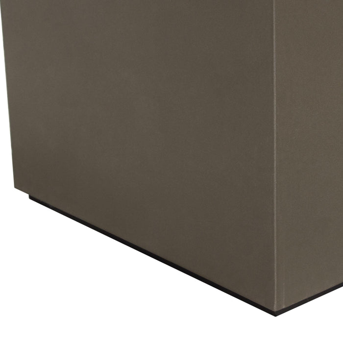 Montage Square Natural Cement End Table by Diamond Sofa