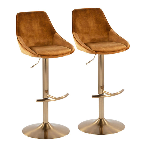 Diana Adjustable Bar Stool - Set of 2 image