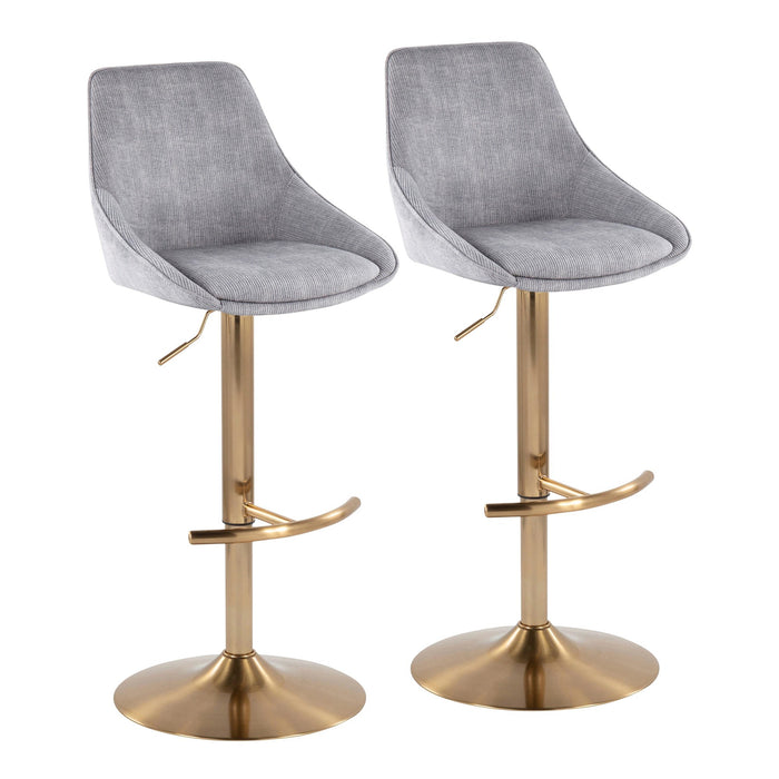 Diana Adjustable Bar Stool - Set of 2 image