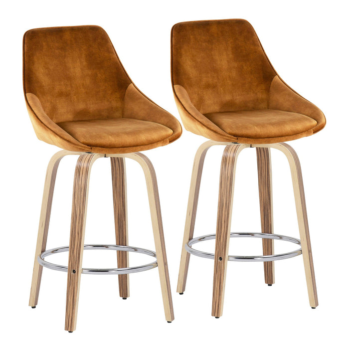 Diana Fixed Height Counter Stool - Set of 2 image