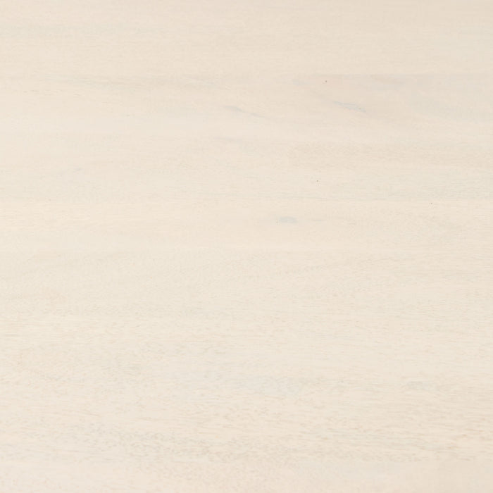 Solano 51" Round Solid Mango Wood Dining Table in Light Natural Grey Wash Finish by Diamond Sofa