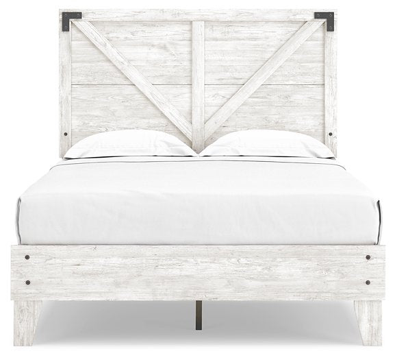 Shawburn Crossbuck Panel Bed - Home And Beyond