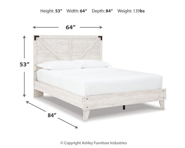 Shawburn Crossbuck Panel Bed - Home And Beyond