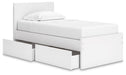 Onita Panel Bed with 1 Side Storage - Home And Beyond