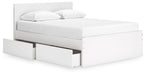Onita Panel Bed with 1 Side Storage - Home And Beyond
