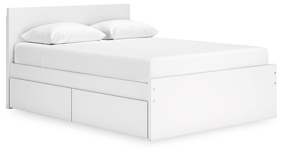 Onita Panel Bed with 1 Side Storage - Home And Beyond