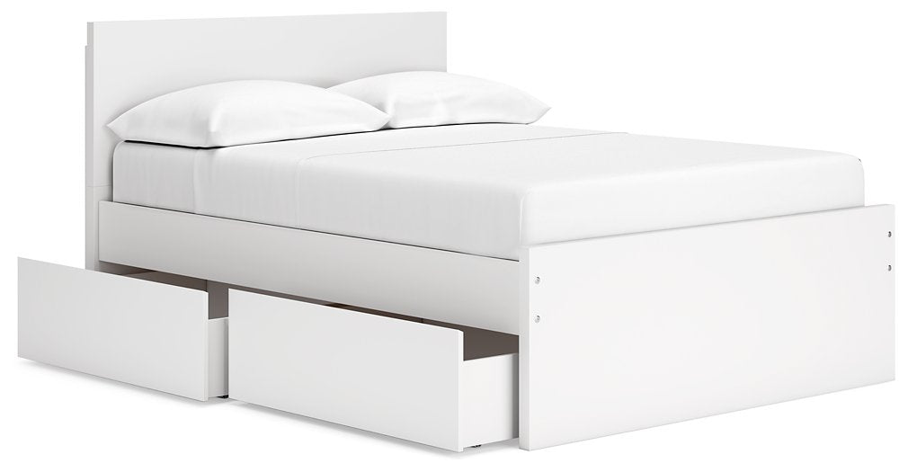 Onita Panel Bed with 1 Side Storage - Home And Beyond