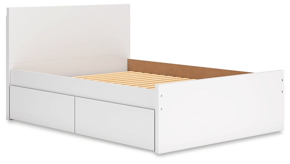 Onita Panel Bed with 2 Side Storage - Home And Beyond