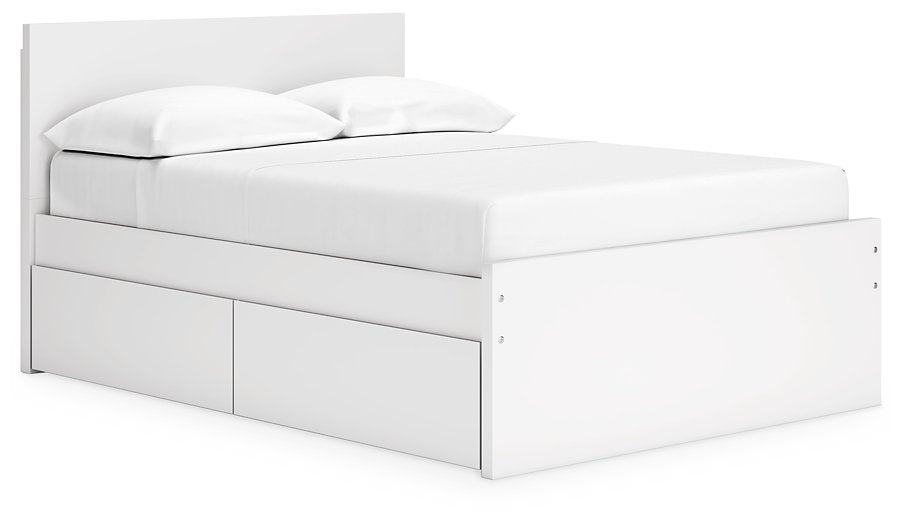 Onita Panel Bed with 2 Side Storage - Home And Beyond