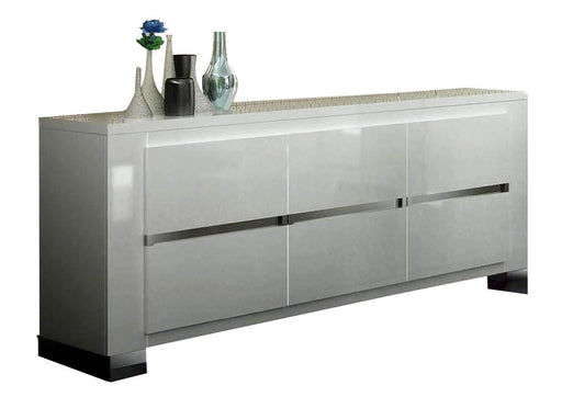 ESF Furniture Elegance 3 Door Buffet in White image