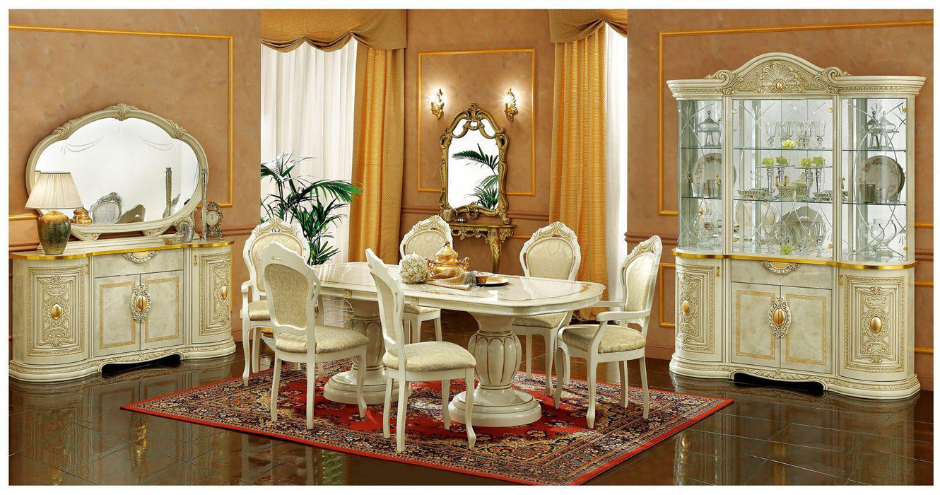 ESF Furniture Leonardo 4-Door China in Ivory