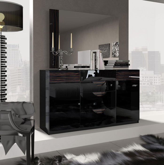 ESF Furniture Marbella Mirror in Black