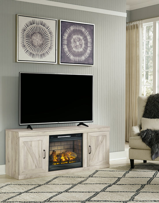 Bellaby TV Stand with Electric Fireplace - Home And Beyond