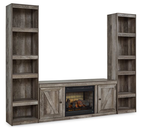 Wynnlow 3-Piece Entertainment Center with Electric Fireplace - Home And Beyond