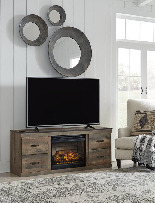 Trinell TV Stand with Electric Fireplace - Home And Beyond