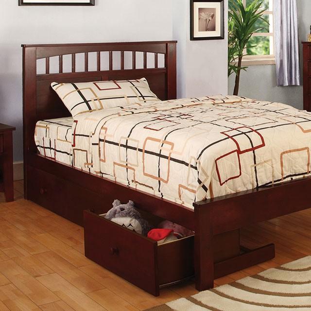 Carus Cherry Twin Bed - Home And Beyond