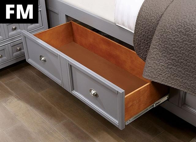 Castlile Bed Grey