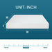 Artemisia 6" Memory Foam Mattress White - Home And Beyond