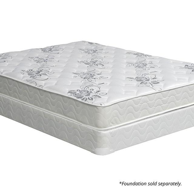 ELBERTYNA White 8" Tight Top Mattress, E.King - Home And Beyond